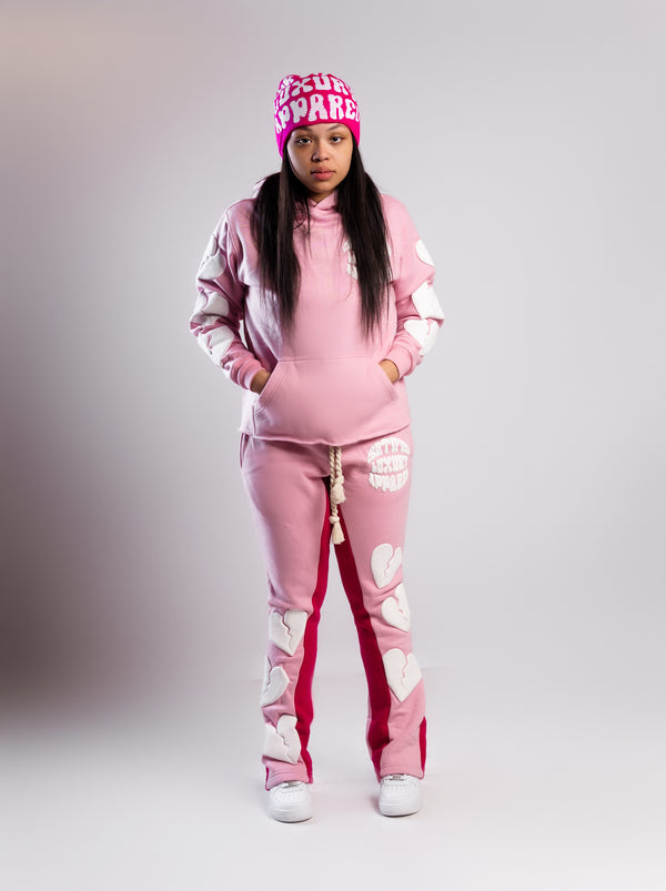 Pink Love 'Heart Breaking Lover' Sets - Premium  from Certified Luxury Apparel - Just $140! Shop now at Certified Luxury Apparel